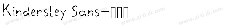 Kindersley Sans字体转换